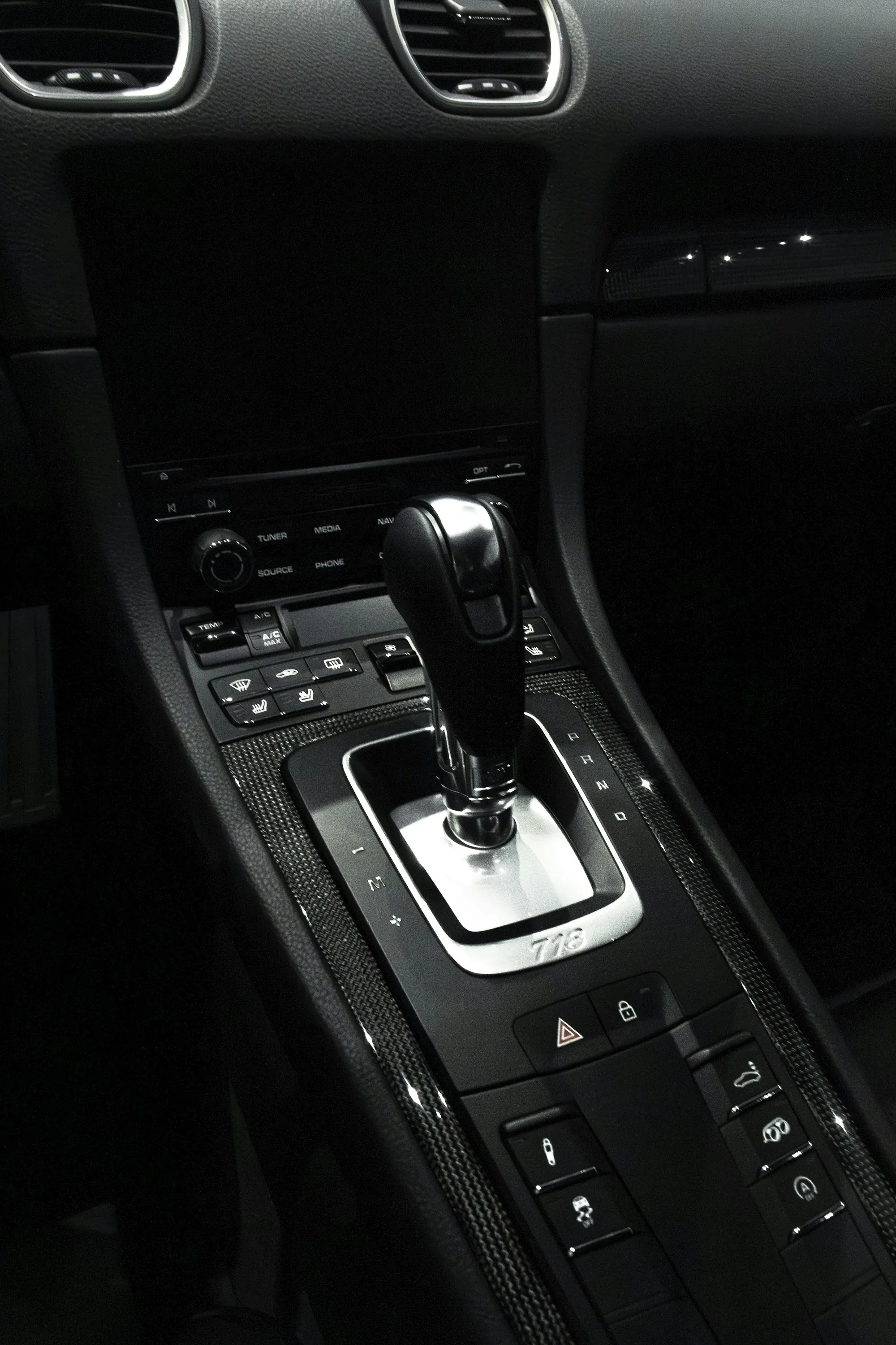 Cutaway view of an automatic transmission's planetary gears